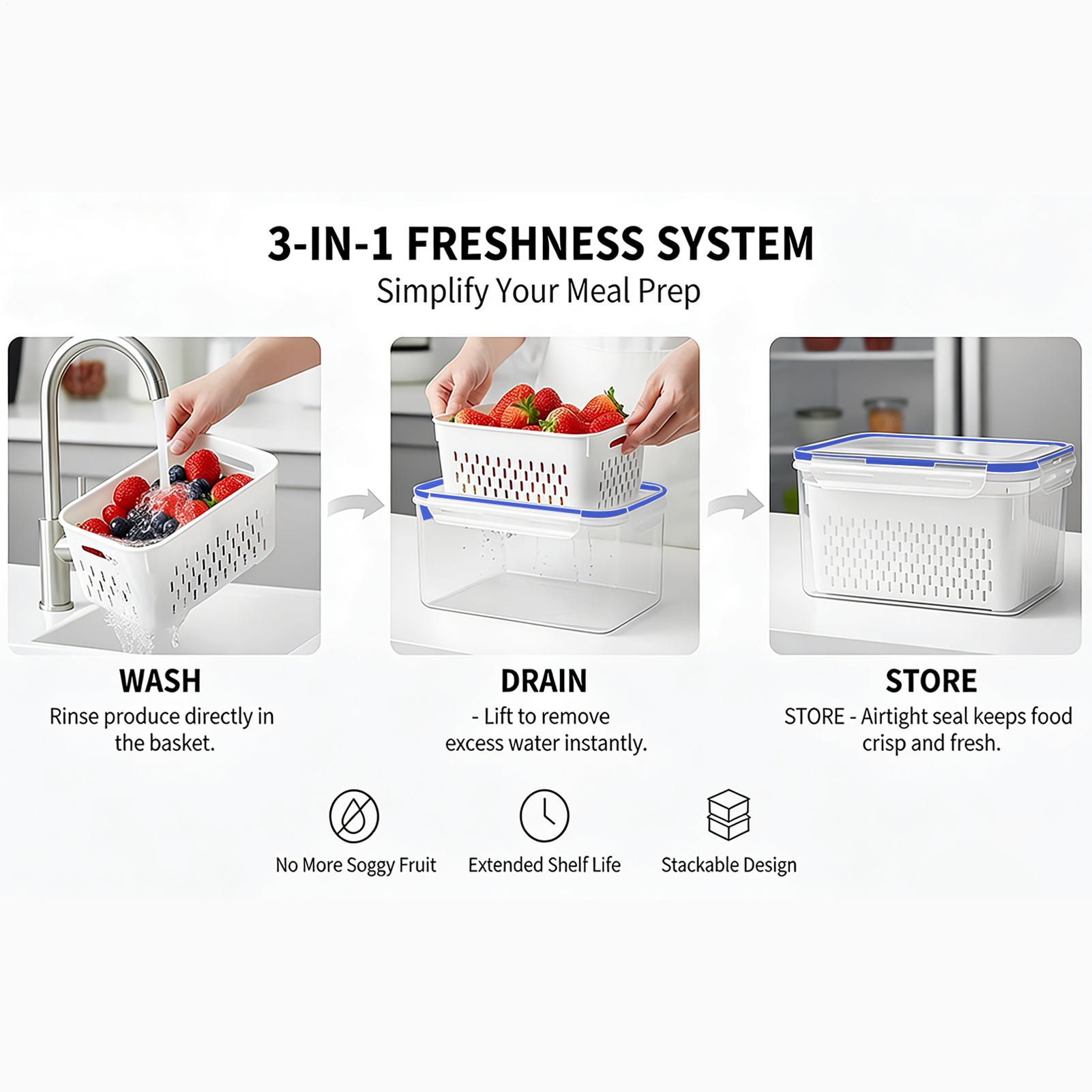 Food Storage Container - Contenedor de almacenamiento de alimentos 4