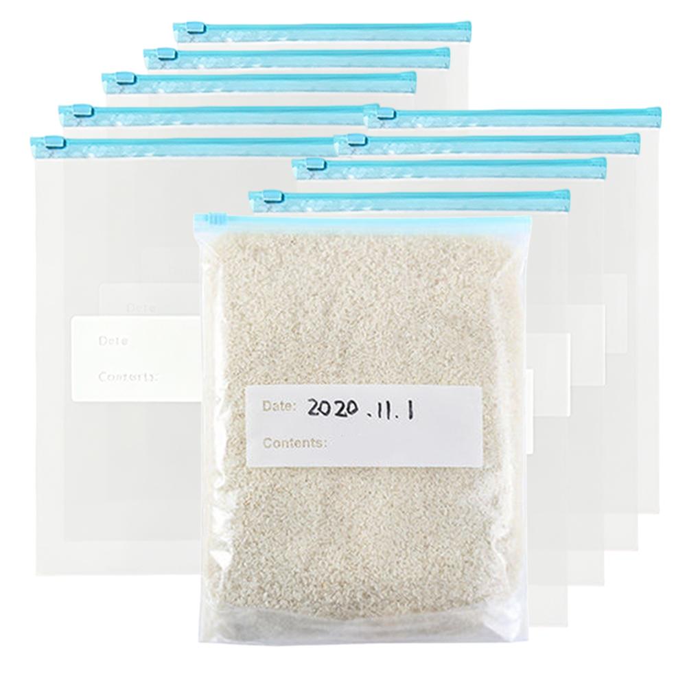 Food Storage Ziploc - Bolsas Reutilizables para Almacenamiento de Alimentos,
