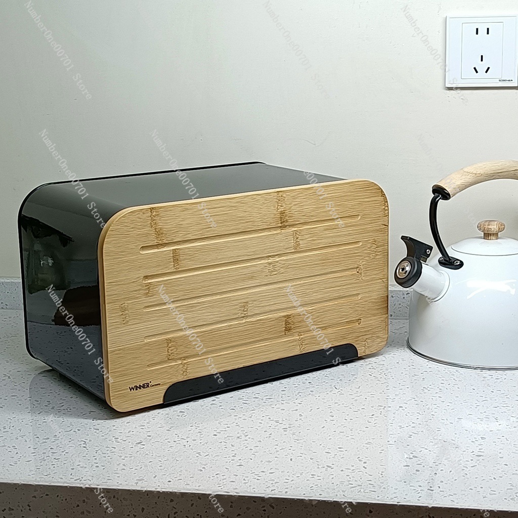 Food Storage Box Stainless Steel - Caja para Pan de Cocina con