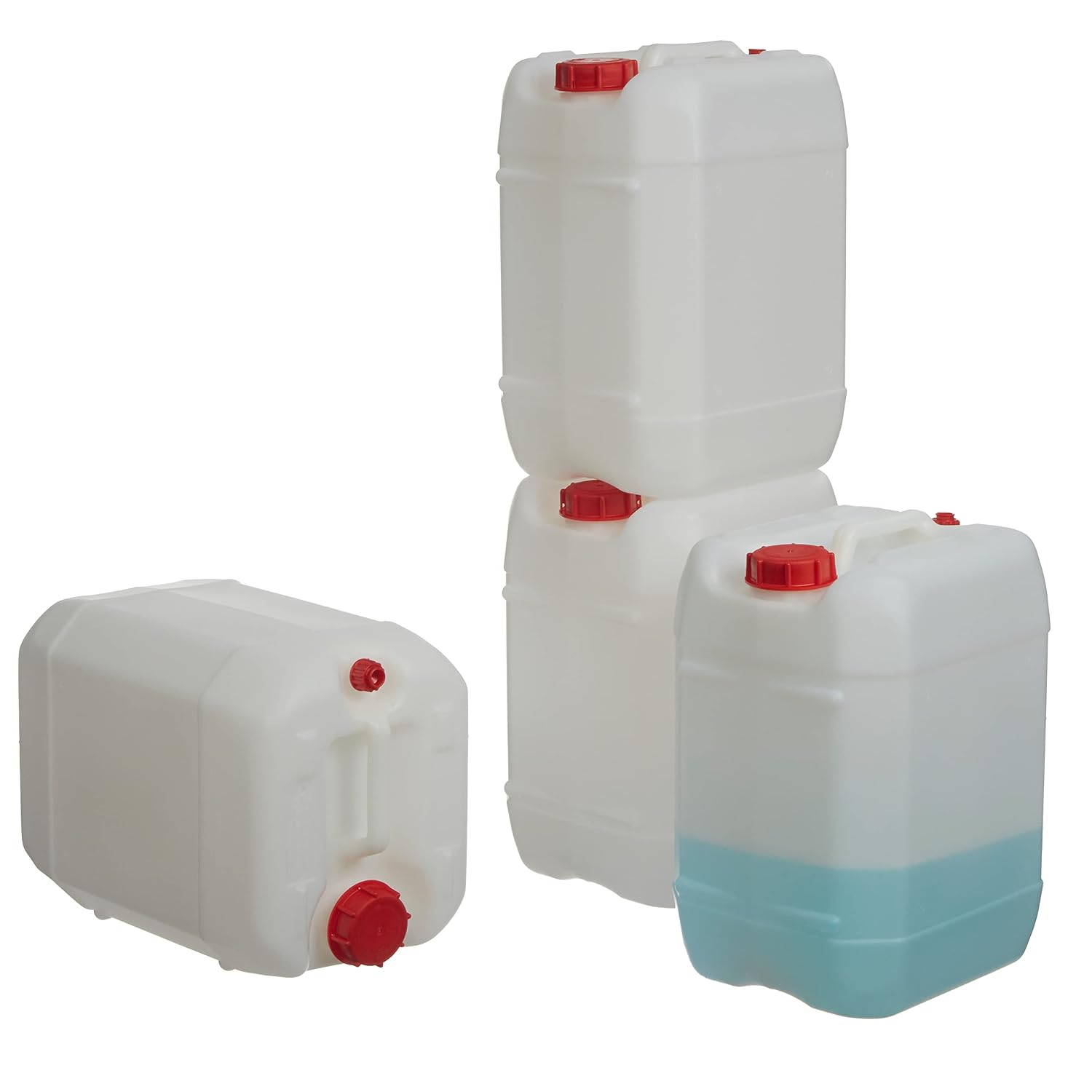 Food Storage Container - Contenedor de plástico apilable de 5