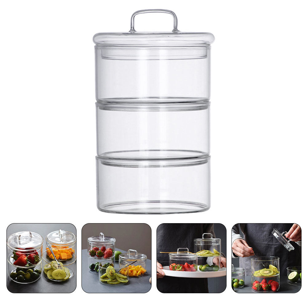 Food Storage Container - Juego de 1 Recipiente de Vidrio