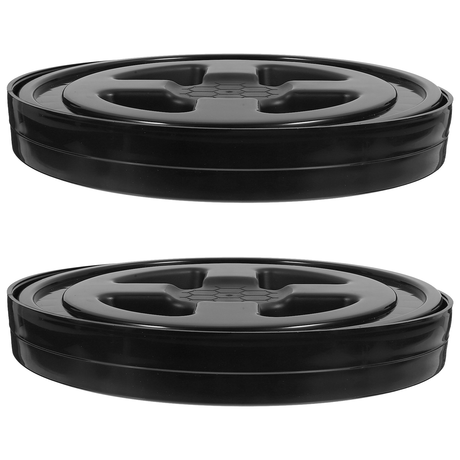 Food Storage Pet - 2 piezas de tapas de cubo