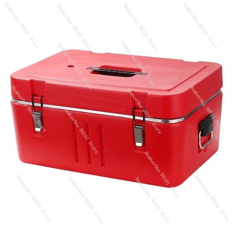 Food Storage Box Stainless Steel - Caja de Transporte de Alimentos Aislada