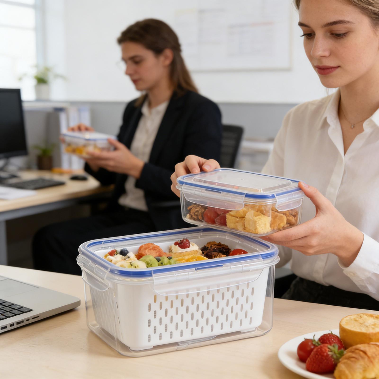 Contenedor de Almacenamiento d - Food Storage Container reseña y precio