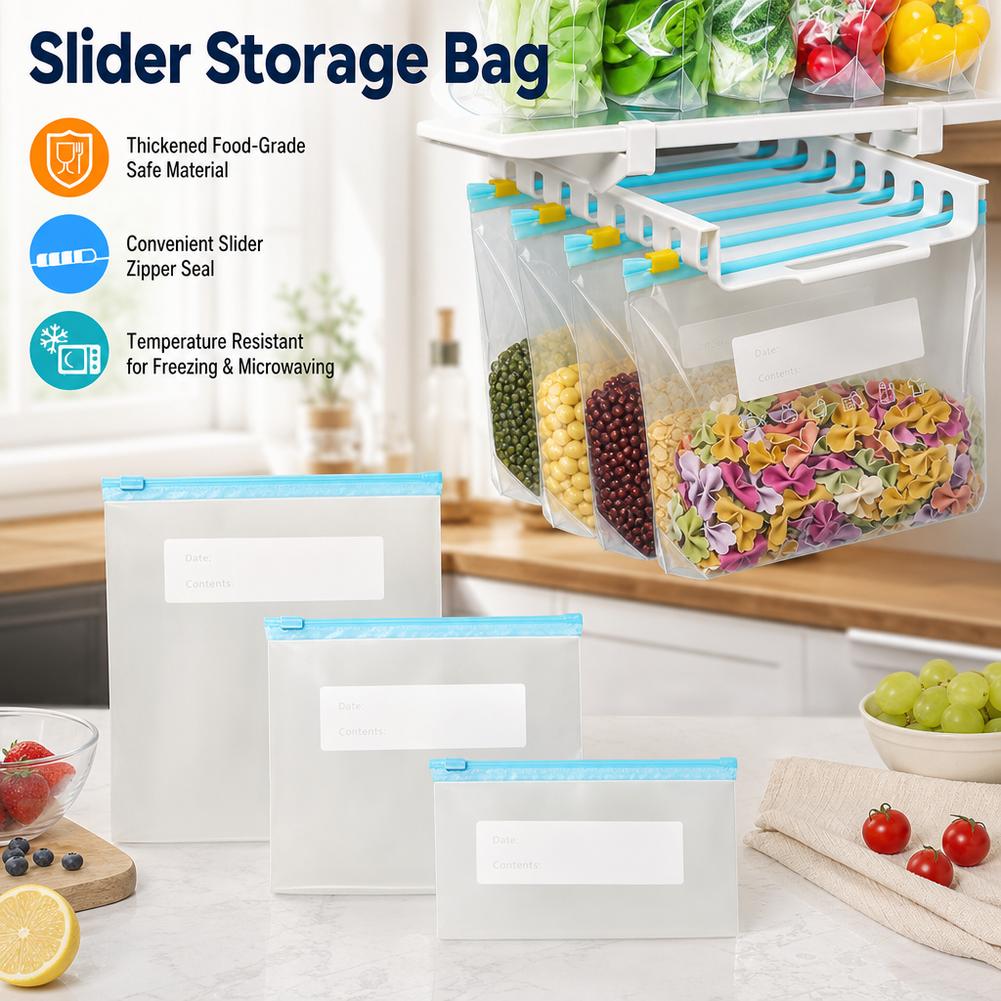 Bolsas Reutilizables para Alma - Food Storage Ziploc reseña y precio