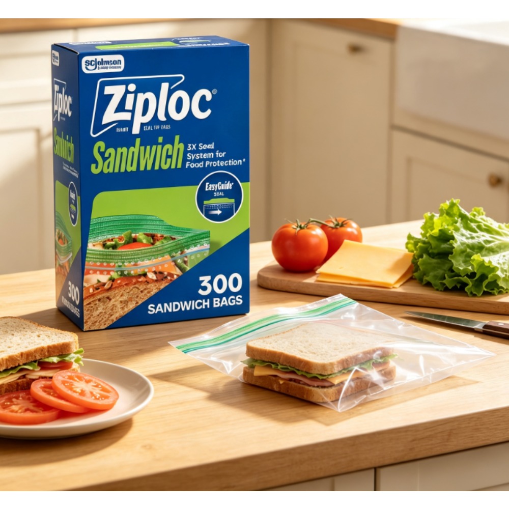 Ziploc ®   Bolsas para sándwic - Food Storage Ziploc reseña y precio