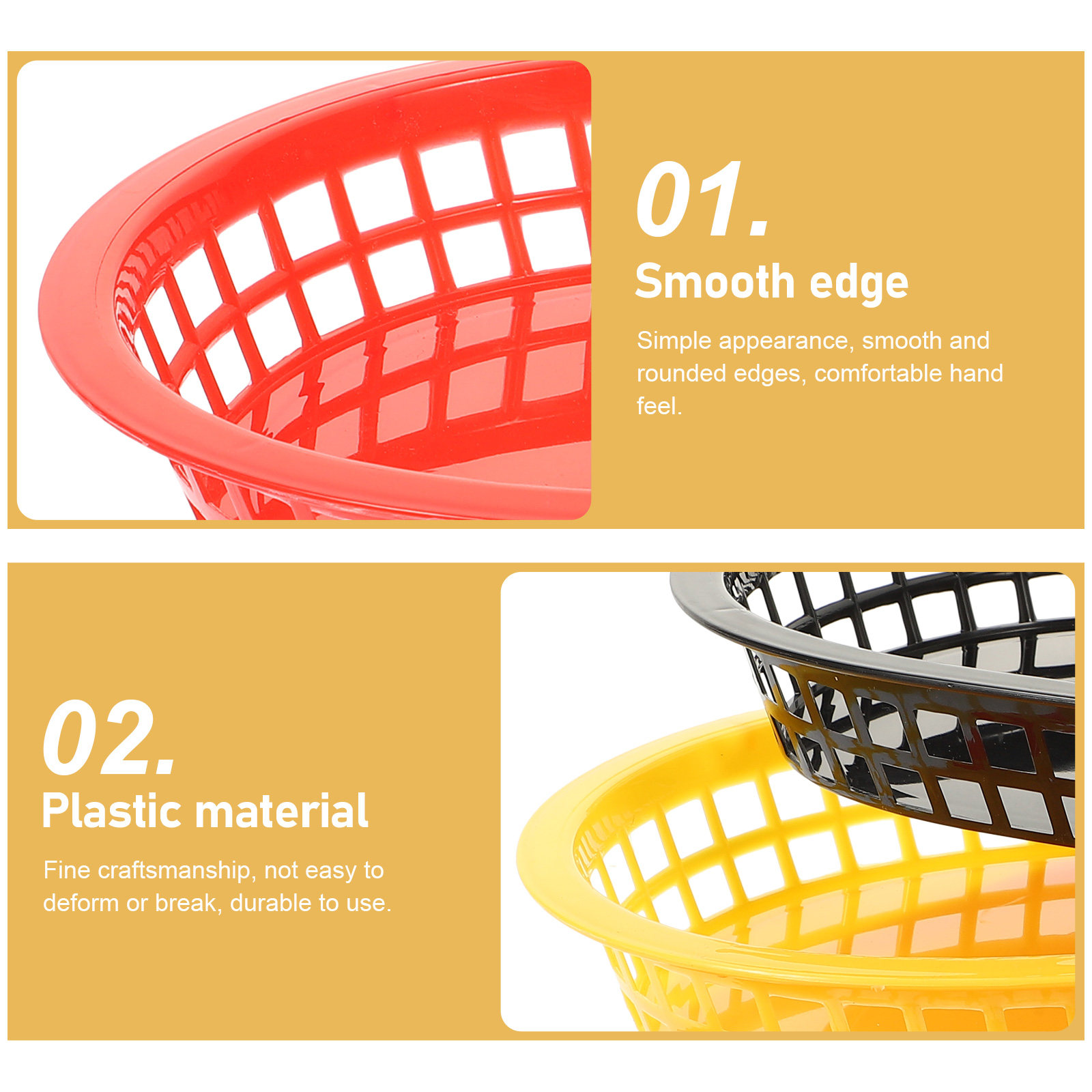 Cestas para patatas fritas de  - Storage Food Tray reseña y precio