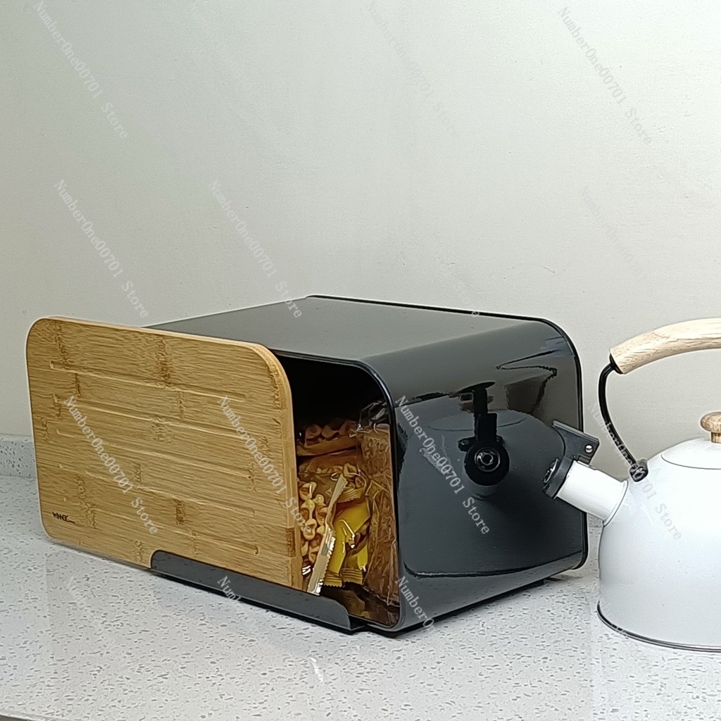 Caja para Pan de Cocina con Ta - Food Storage Box Stainless Steel reseña y precio