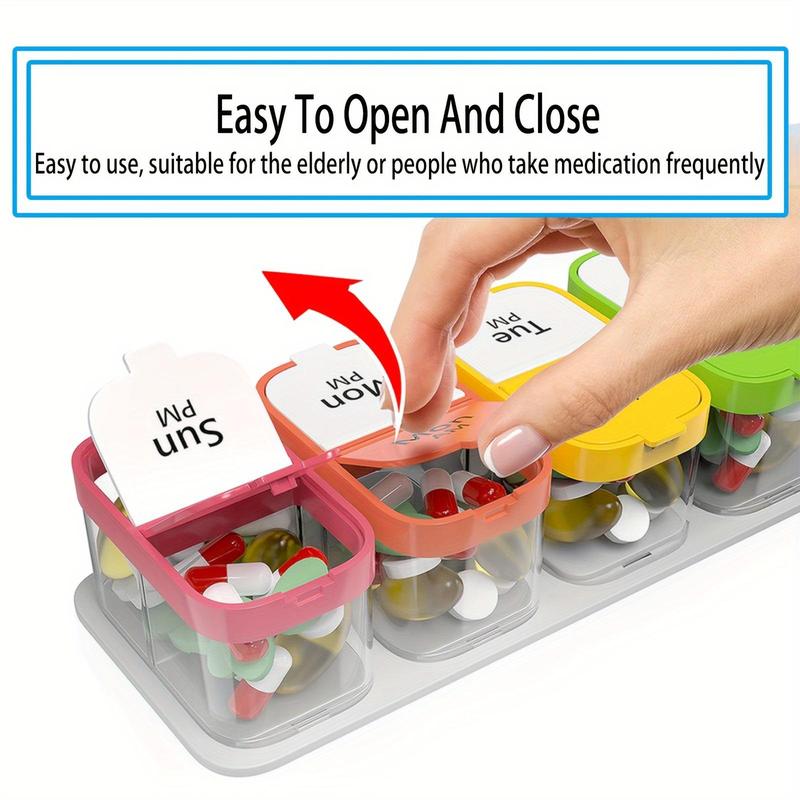 Organizador de pastillas grand - Food Storage Xl reseña y precio