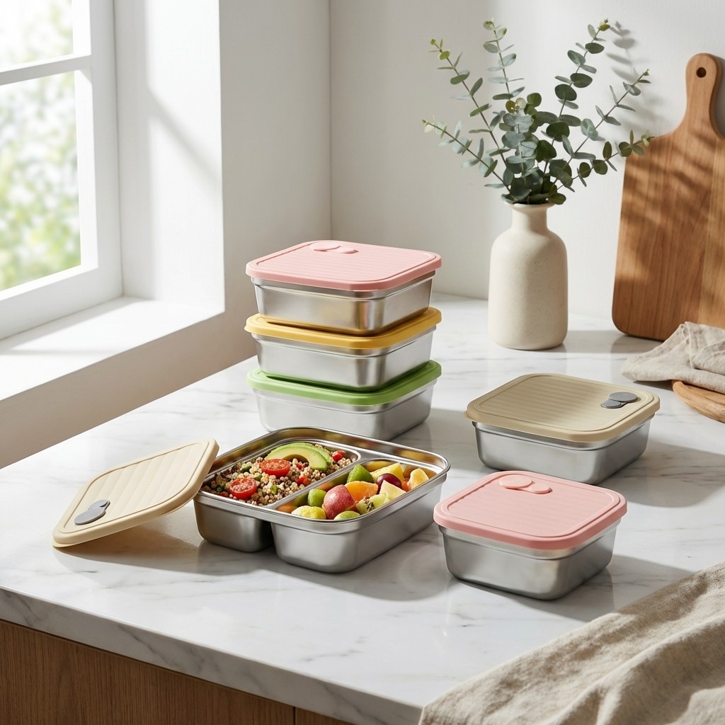 Contenedor Apilable para Almac - Food Storage Large reseña y precio