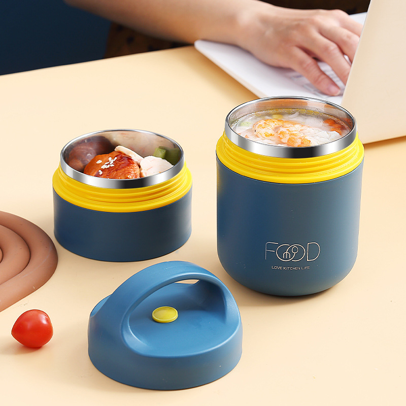 Fiambrera aislante de acero in - Food Storage Thermos reseña y precio