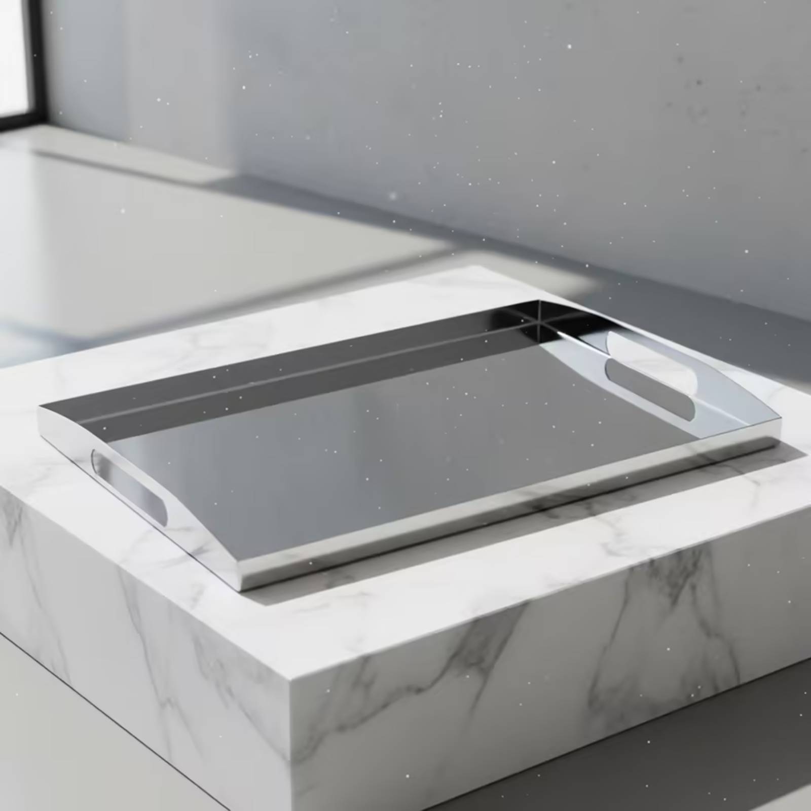 Bandeja de Acero Inoxidable Pl - Storage Food Tray reseña y precio
