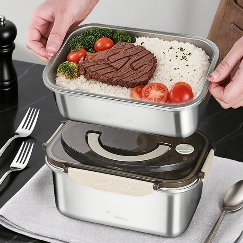 Lonchera Bento de Gran Capacid - Food Storage Box Stainless Steel reseña y precio