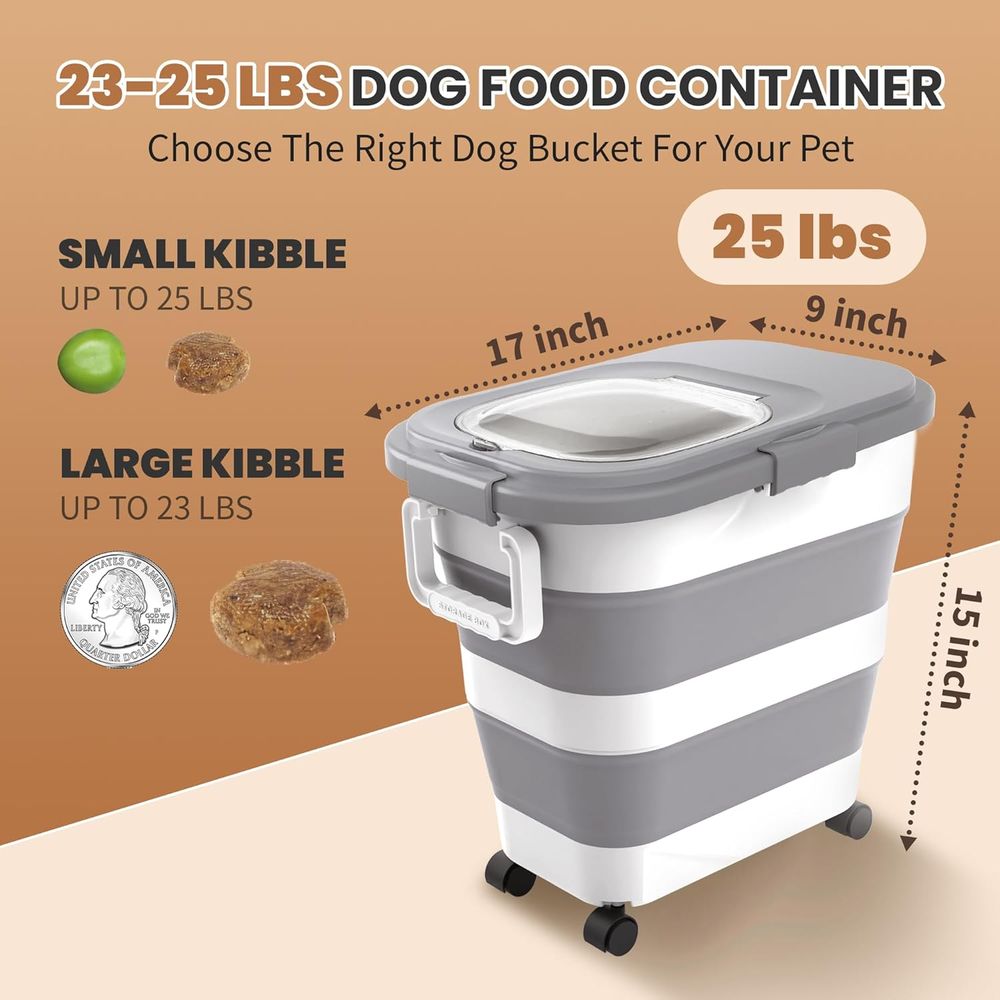 Contenedor hermético para alma - Food Storage Pet reseña y precio