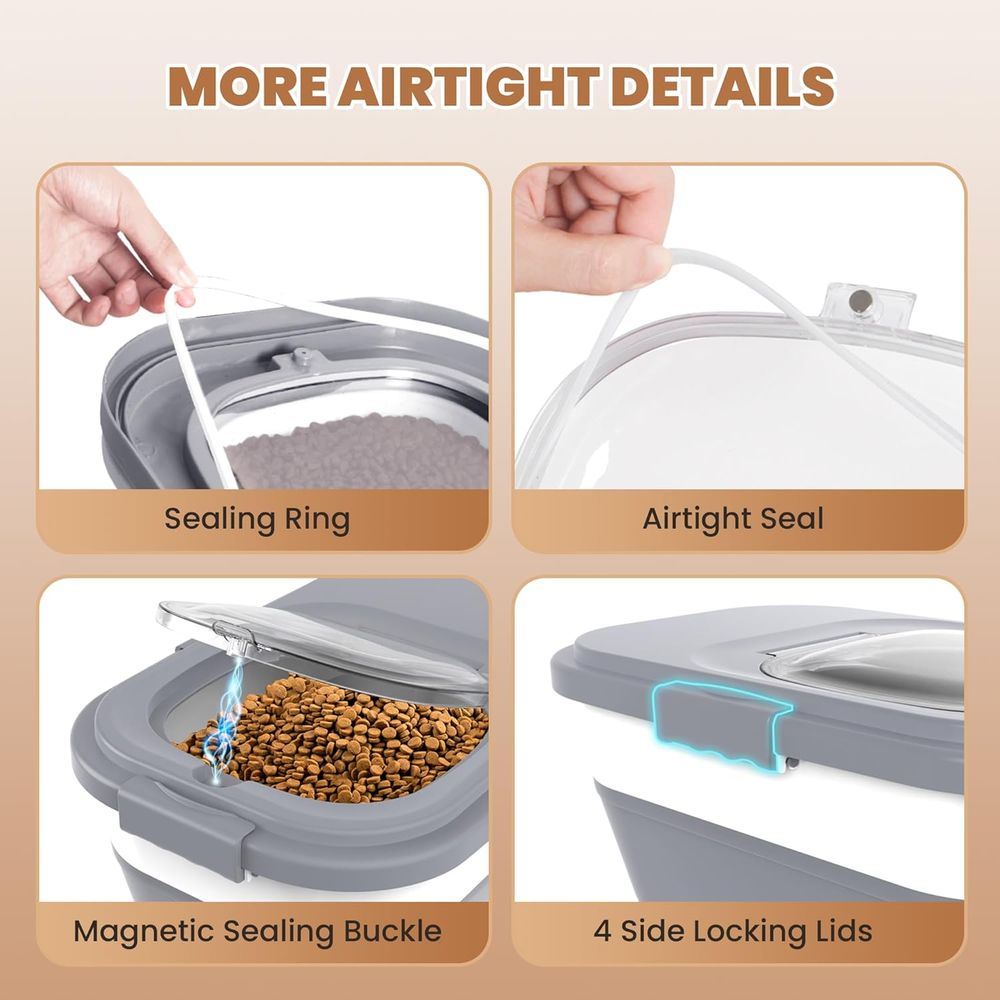 Contenedor hermético para alma - Food Storage Pet reseña y precio