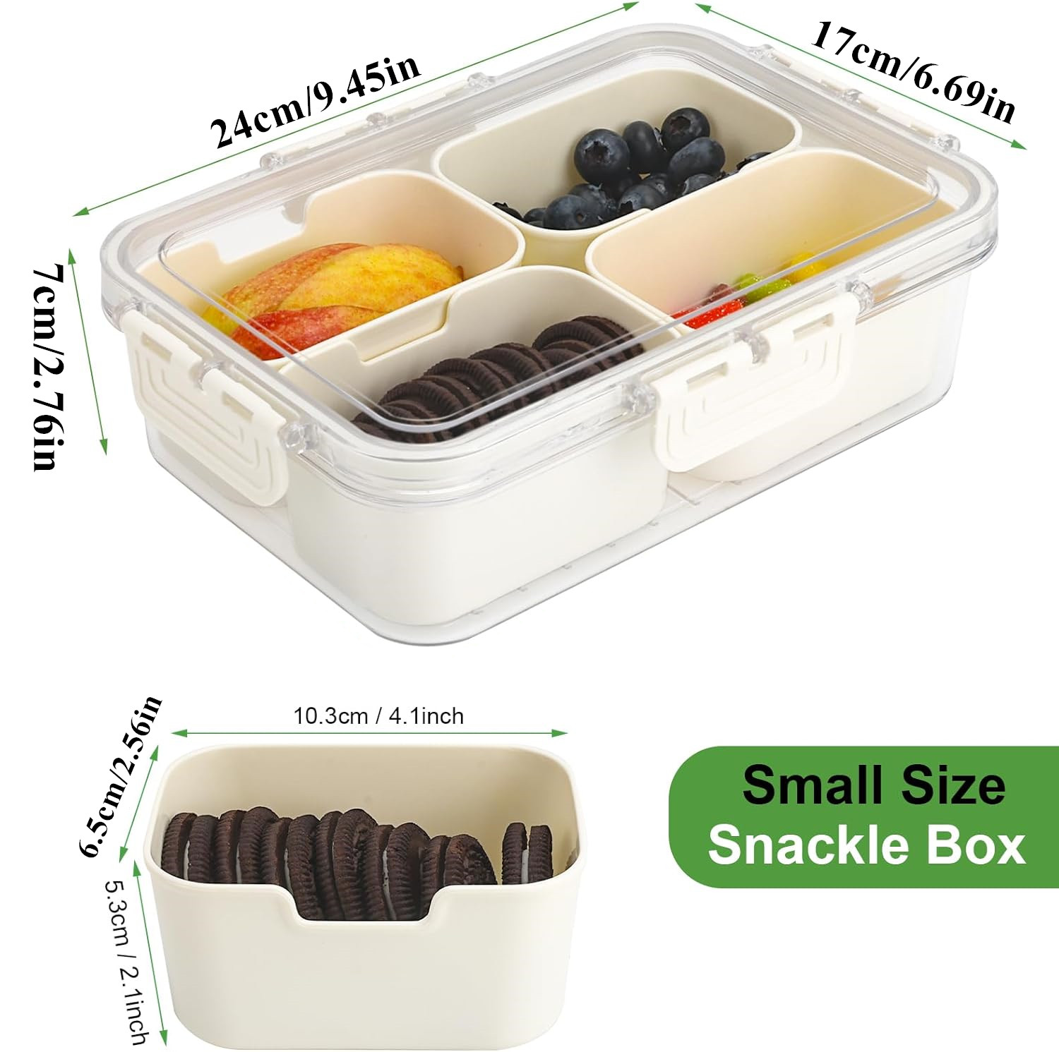 Caja Portátil para Almacenamie - Storage Food Tray reseña y precio
