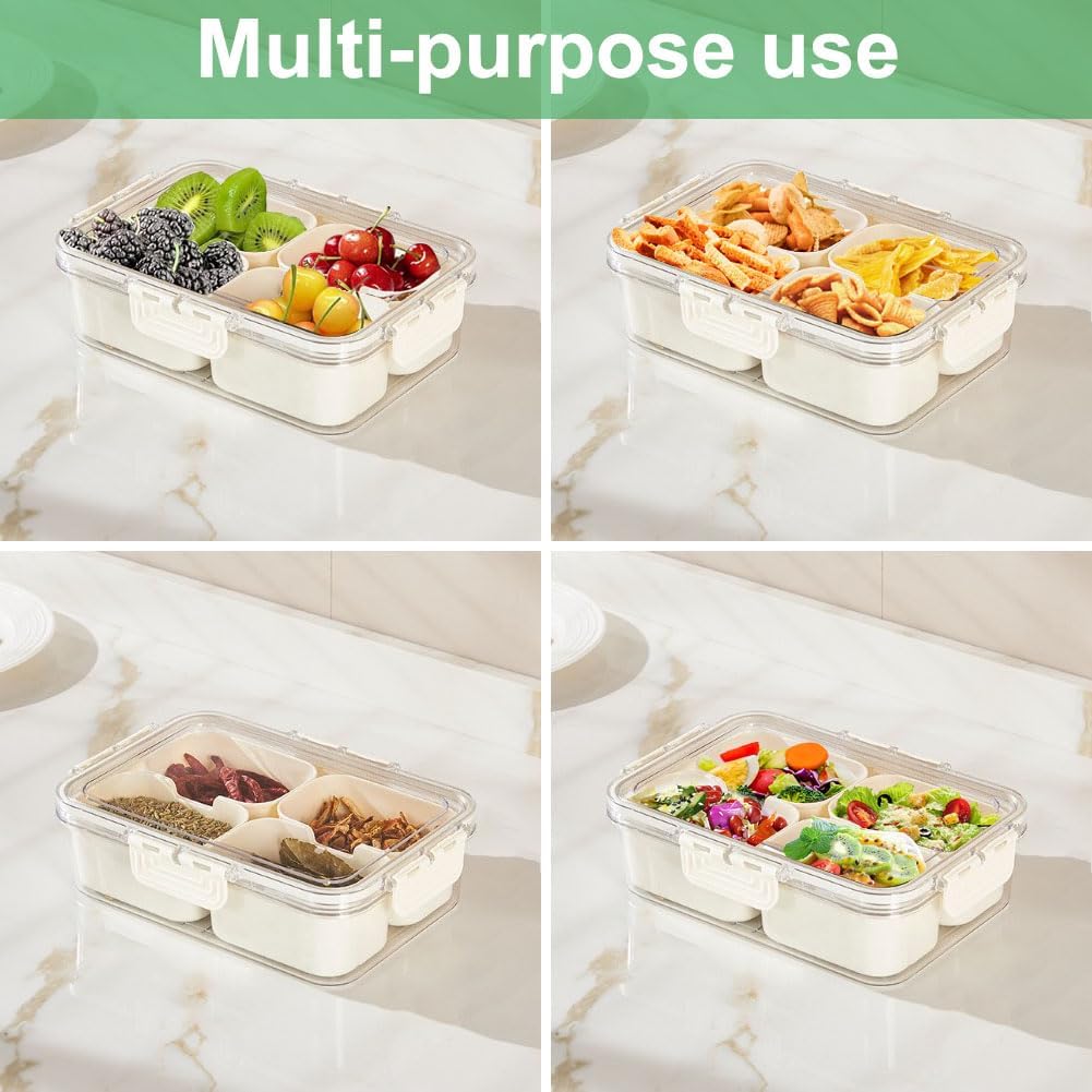 Caja Portátil para Almacenamie - Storage Food Tray reseña y precio