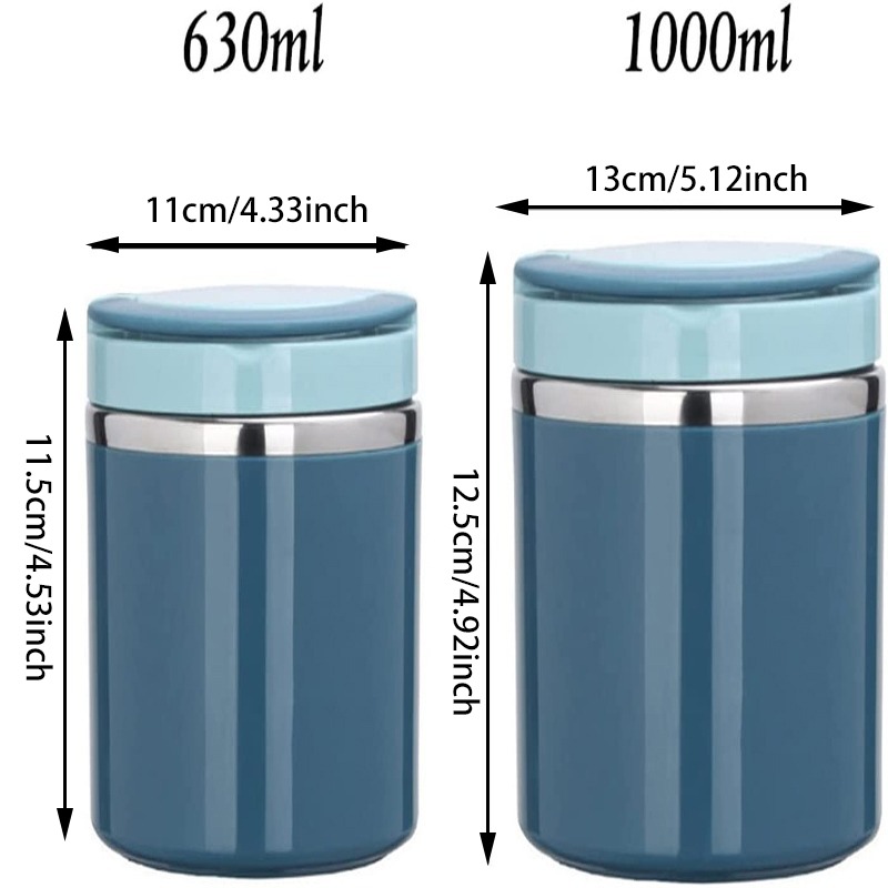 Termo para sopa, tarro de comi - Food Storage Thermos reseña y precio