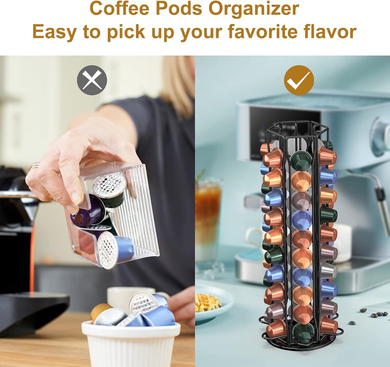 Soporte para cápsulas de café  - Food Storage Xl reseña y precio