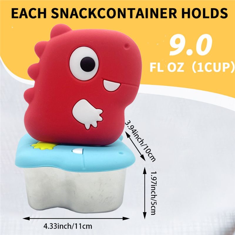 AA94-304 Recipiente para Snack - Food Storage Box Stainless Steel reseña y precio