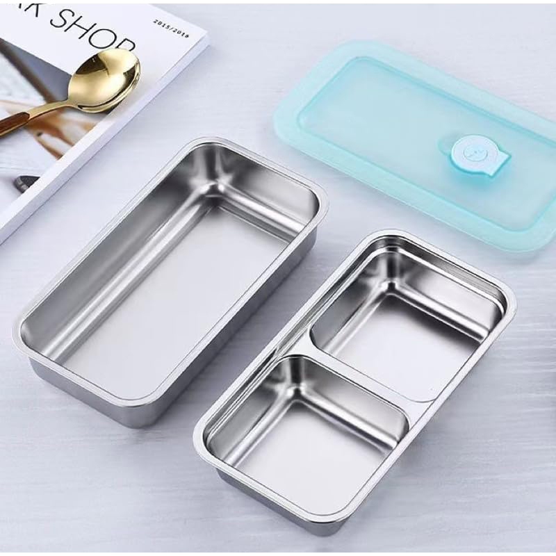 Caja portátil de acero inoxida - Food Storage Box Stainless Steel reseña y precio
