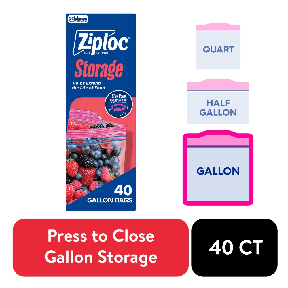 Bolsas de Almacenamiento de Al - Food Storage Ziploc reseña y precio