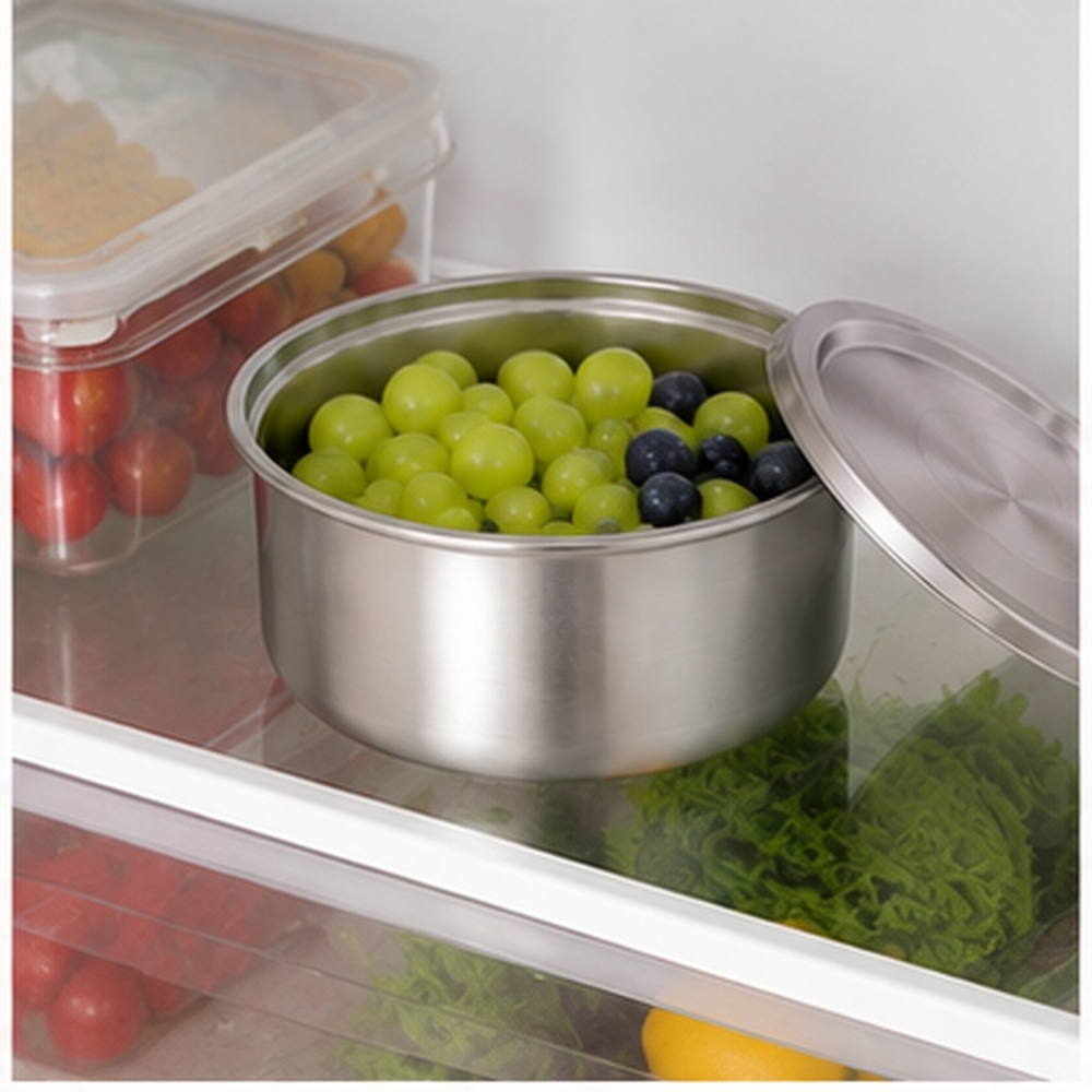 Recipientes de acero inoxidabl - Food Storage Box Stainless Steel reseña y precio