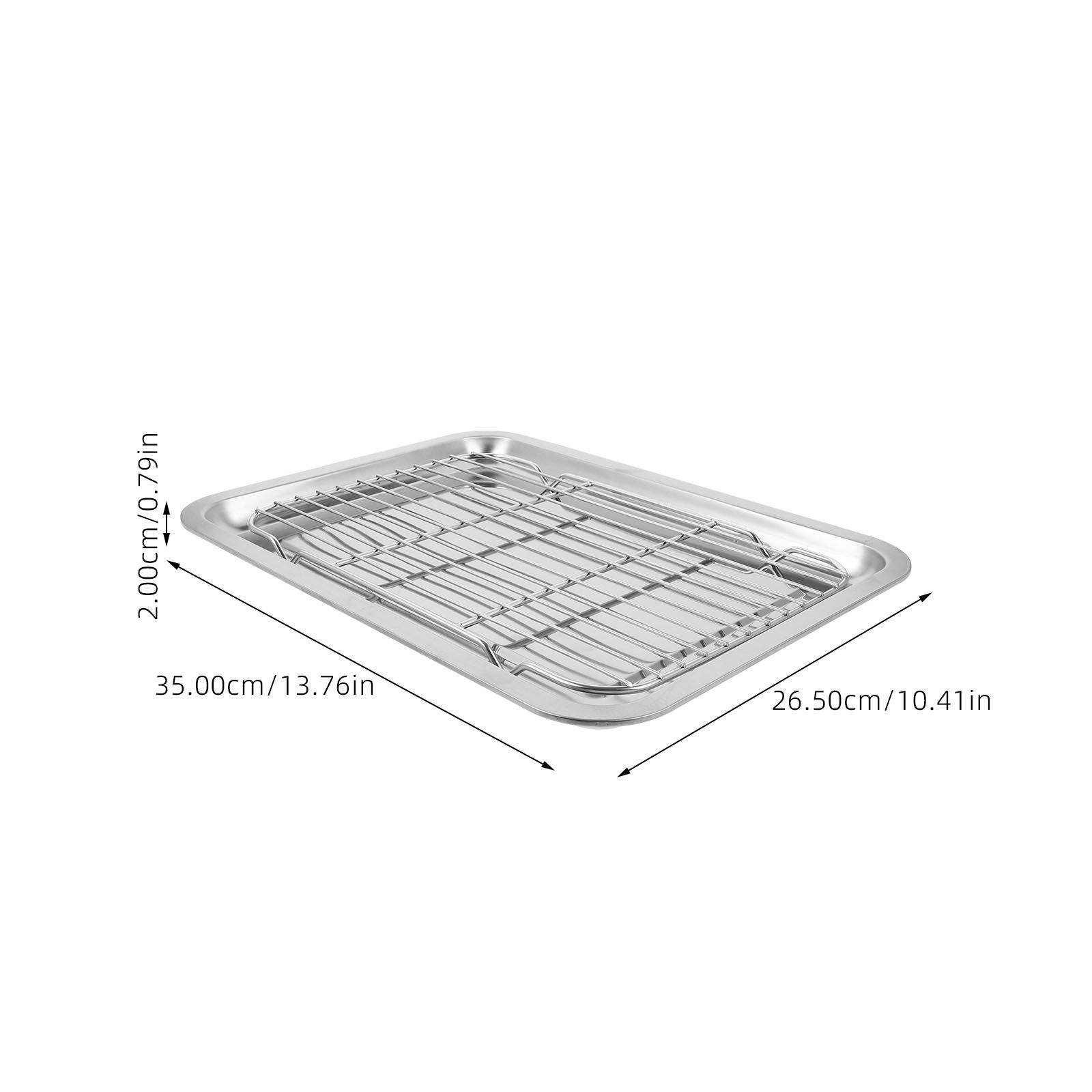 1 Juego de Rejillas de Acero I - Storage Food Tray reseña y precio