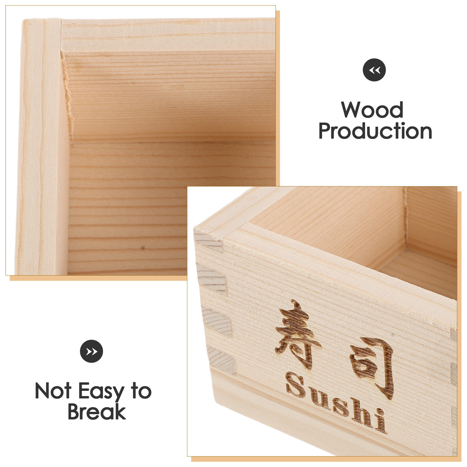 Caja de Madera para Sake Japon - Storage Food Tray reseña y precio