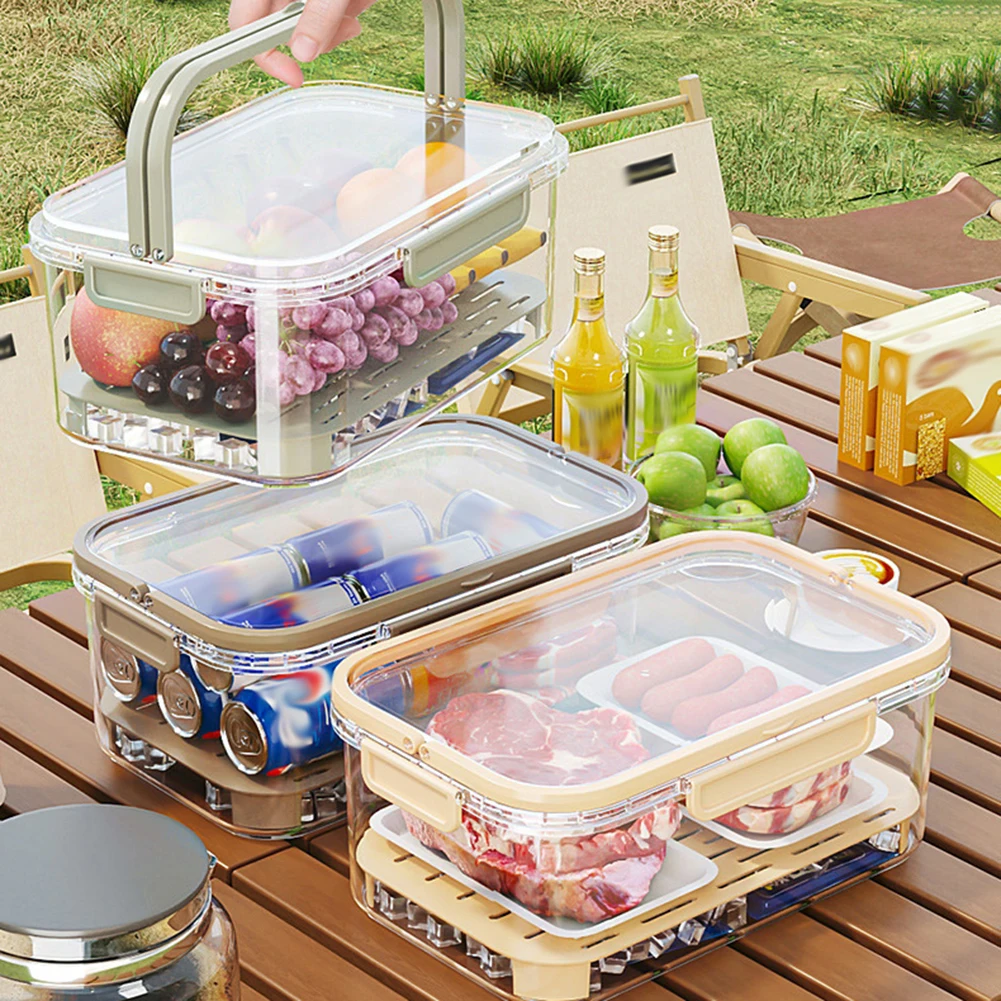 Contenedor portátil de almacen - Food Storage Large reseña y precio