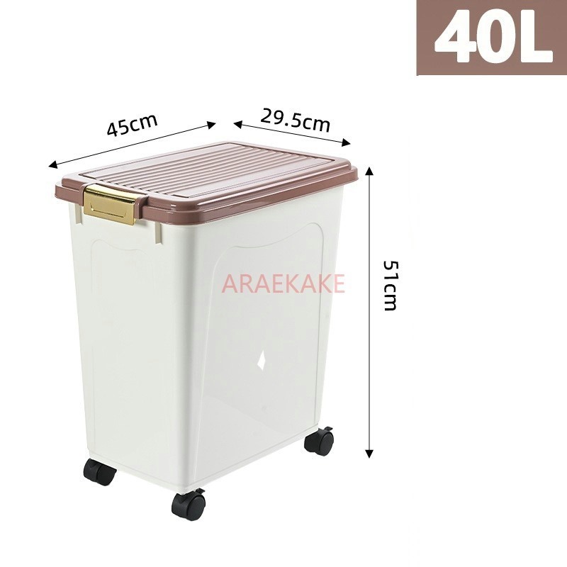 Cubo de comida grueso para per - Food Storage Large reseña y precio
