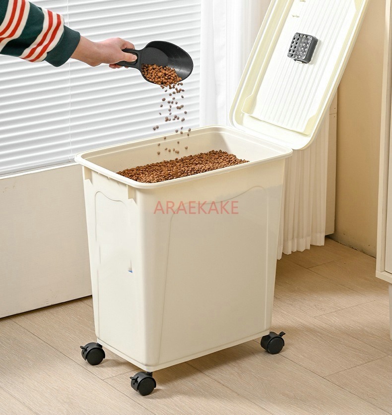 Cubo de comida grueso para per - Food Storage Large reseña y precio
