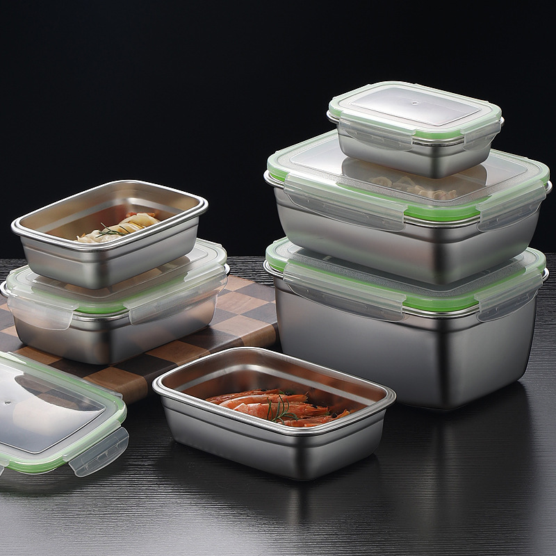 Fiambrera de acero inoxidable  - Food Storage Box Stainless Steel reseña y precio