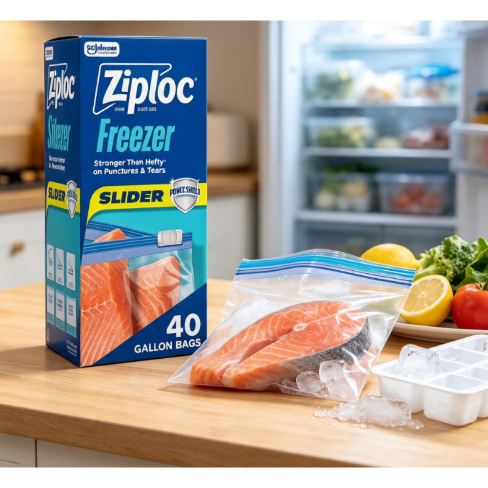 Bolsas de Almacenamiento de Al - Food Storage Ziploc reseña y precio