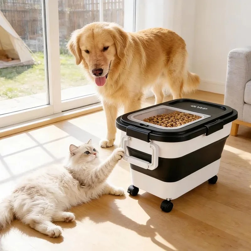Contenedor de Almacenamiento d - Food Storage Pet reseña y precio
