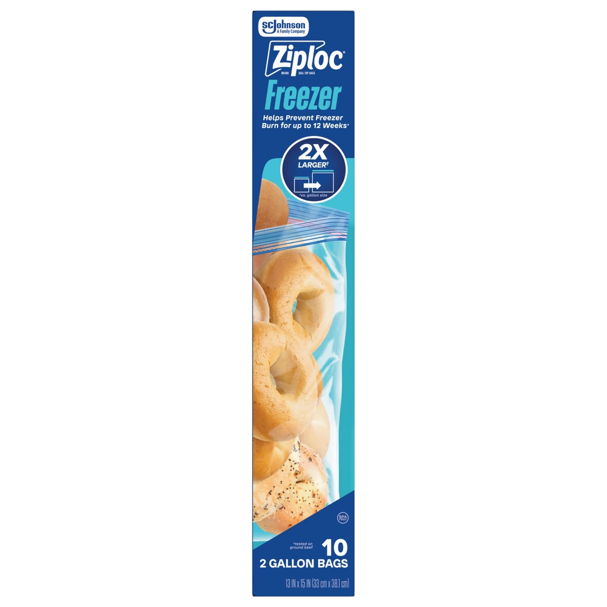 Bolsas Ziploc de Dos Galones p - Food Storage Ziploc reseña y precio