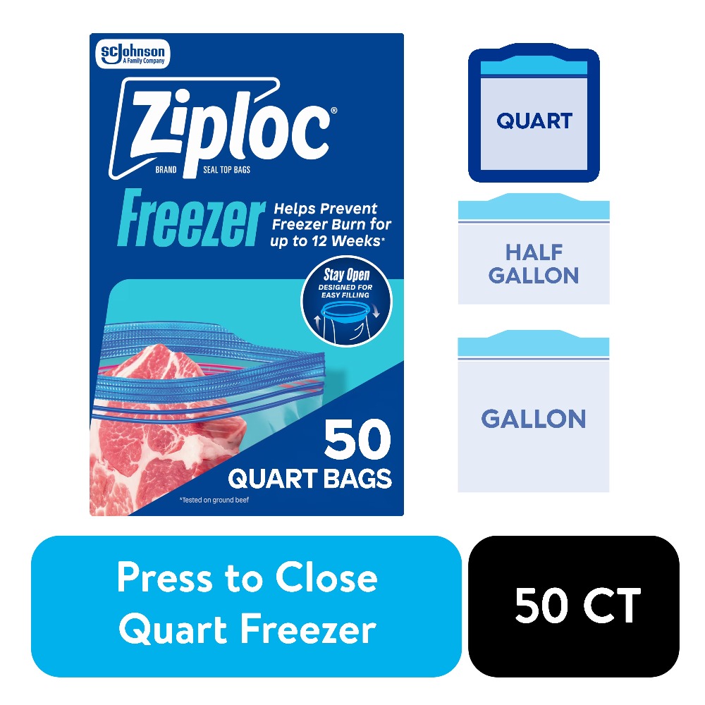 Bolsas de Almacenamiento de Al - Food Storage Ziploc reseña y precio