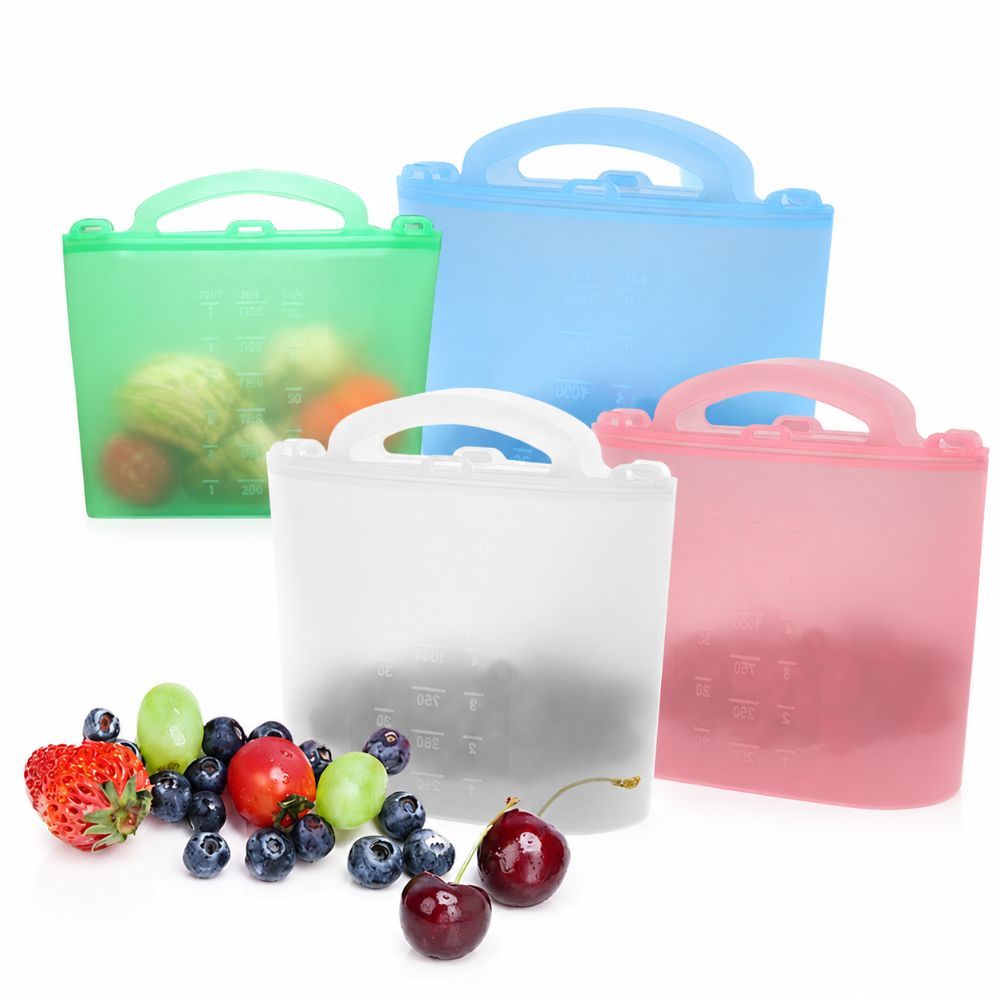 Bolsas de Almacenamiento de Al - Food Storage Ziploc reseña y precio