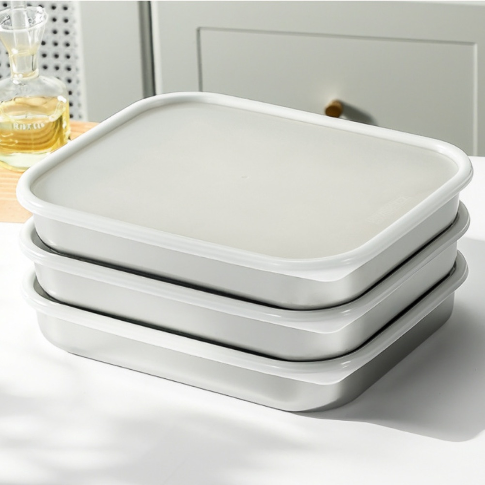 Contenedor de almacenamiento d - Food Storage Box Stainless Steel reseña y precio