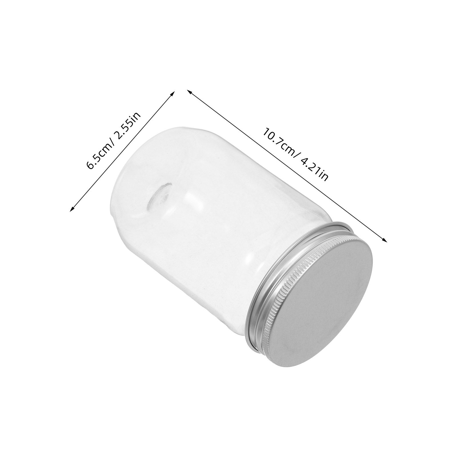 6 Frascos de Plástico Transpar - Food Storage Container reseña y precio