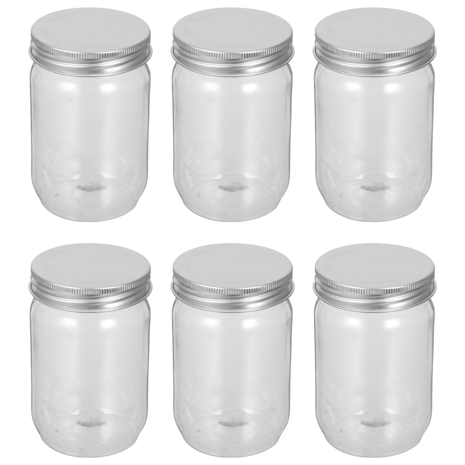 6 Frascos de Plástico Transpar - Food Storage Container reseña y precio