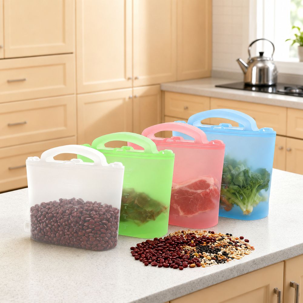 Bolsas de Almacenamiento de Al - Food Storage Ziploc reseña y precio