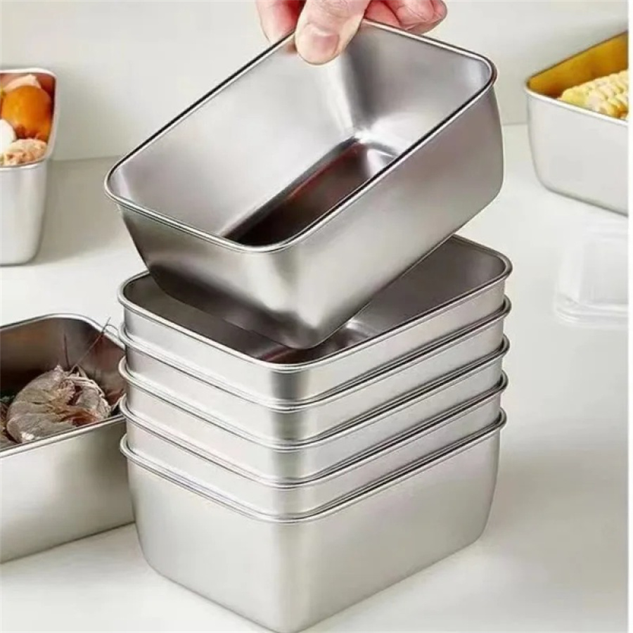 Caja de almacenamiento de alim - Food Storage Box Stainless Steel reseña y precio