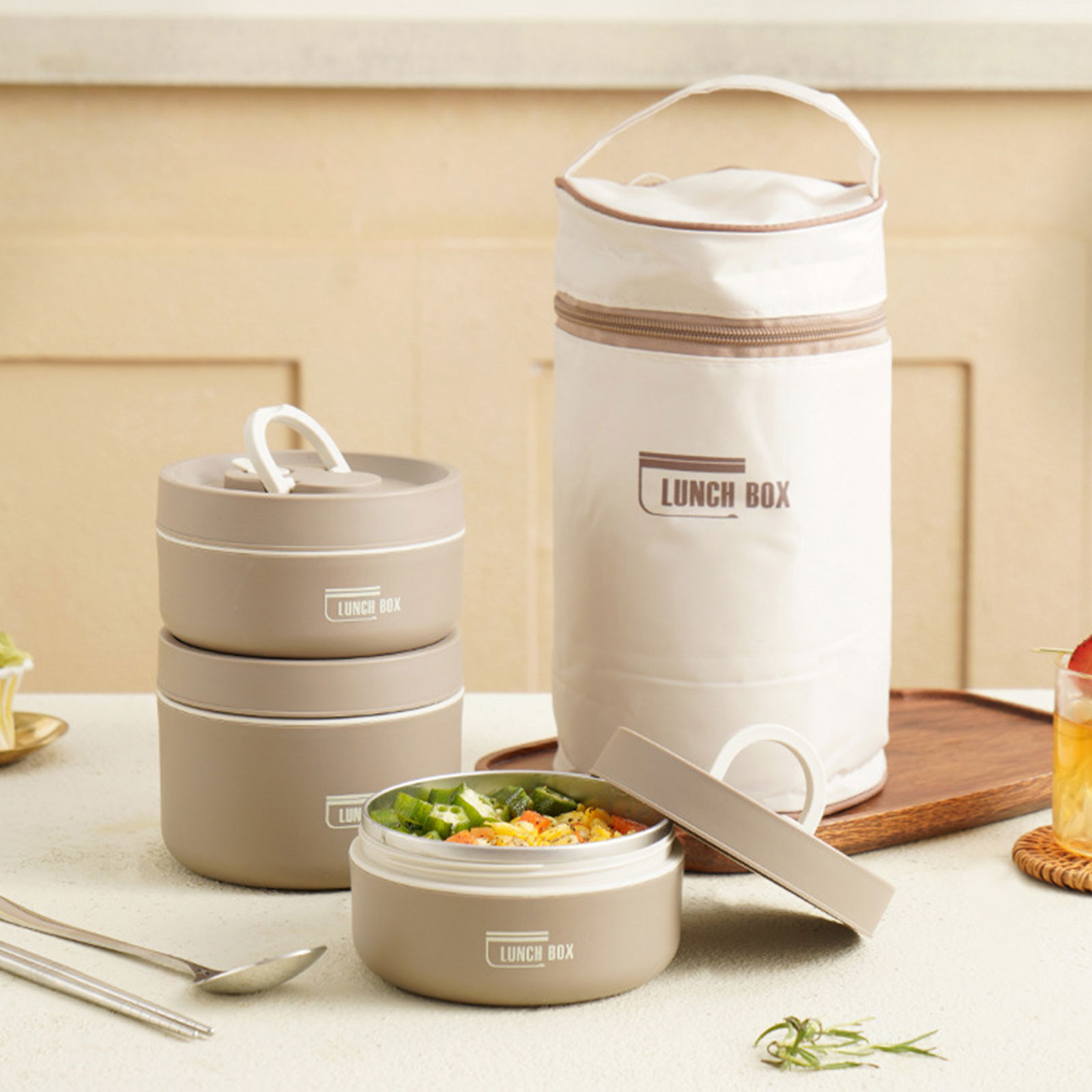 Lonchera Térmica de Acero Inox - Food Storage Box Stainless Steel reseña y precio