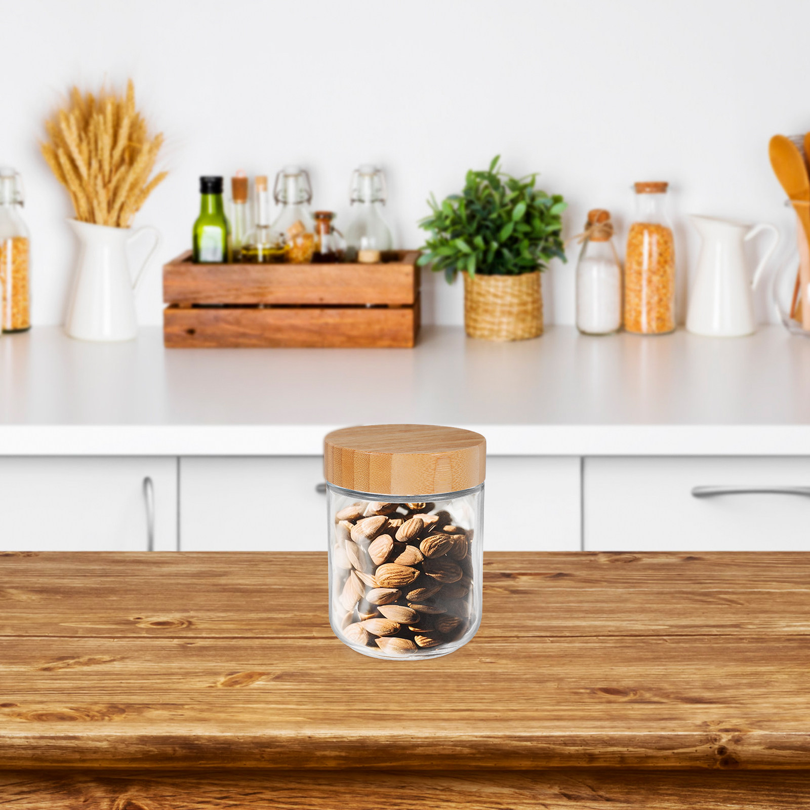 4 Frascos de Vidrio para Almac - Food Storage Container reseña y precio